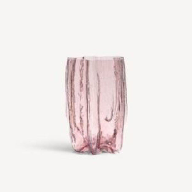 Picture of Crackle Vase XL Pink
