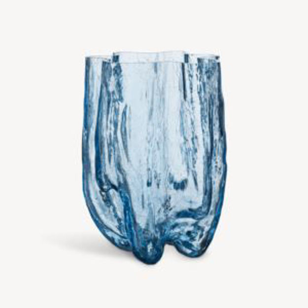 Picture of Crackle Vase XL Blue