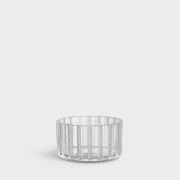 Picture of Cut in Numbers Stripes Bowl Small