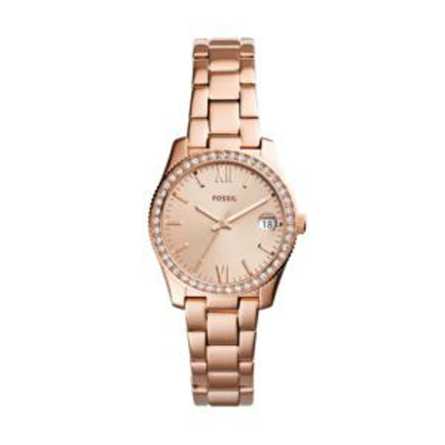 Picture of Ladies Scarlette Rose Gold-Tone Crystal Watch Rose Gold Dial