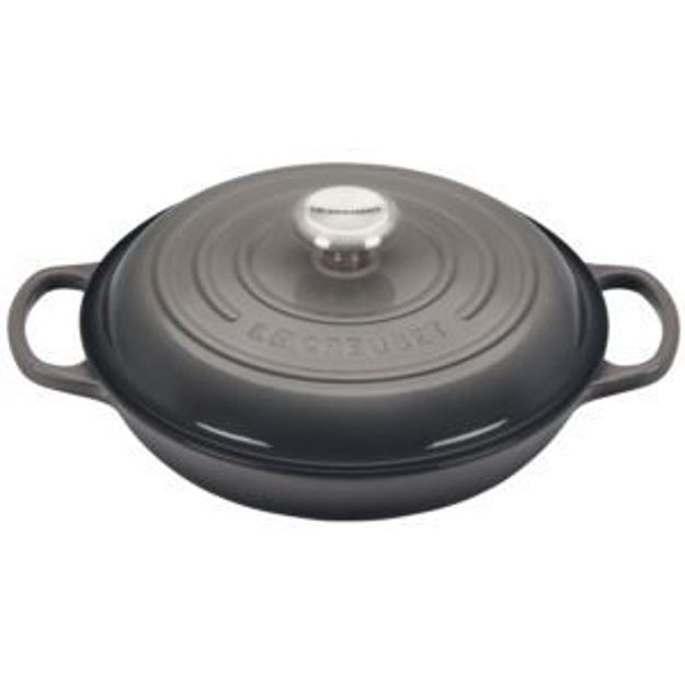 Picture of 2.25qt Signature Cast Iron Braiser Oyster