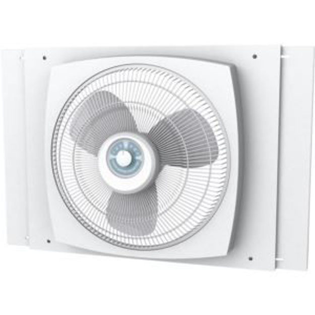 Picture of 16" Electrically Reversible Window Fan with Storm Guard