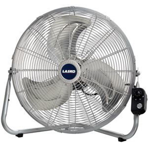Picture of 20 In. High Velocity Floor Fan with QuickMount in Silver