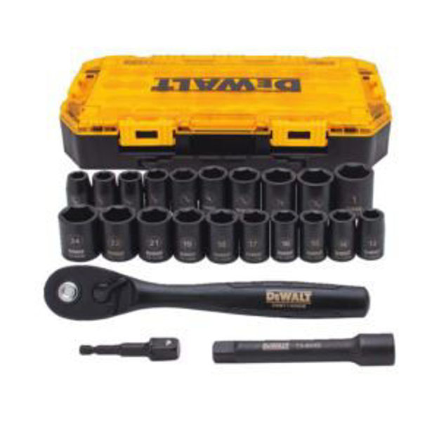 Picture of 23pc 1/2" Drive Combination Impact Socket Set