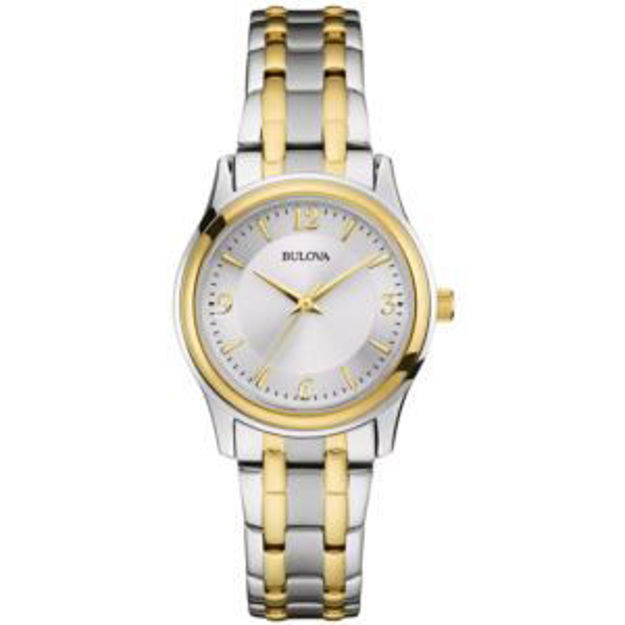 Picture of Ladies' Corporate Collection Two-Tone Stainless Steel Watch Silver Dial