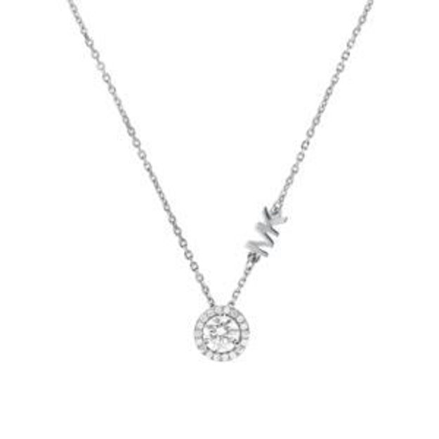 Picture of Sterling Silver MK Logo Necklace Silver