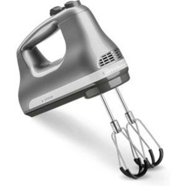 Picture of 6-Speed Hand Mixer with Flex Edge Beaters in Contour Silver