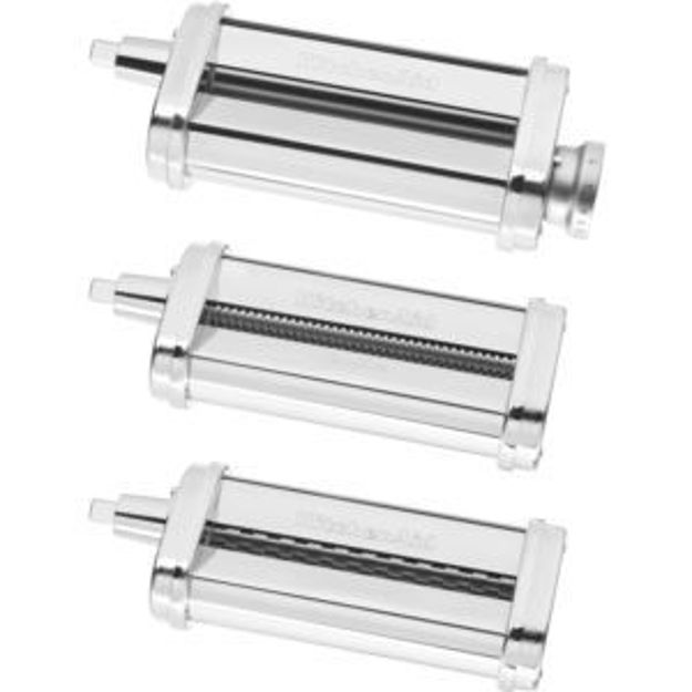 Picture of 3-Piece Pasta Roller & Cutter Attachments for KitchenAid Stand Mixer