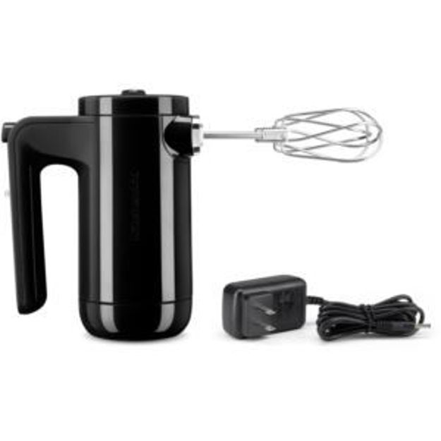 Picture of Cordless 7-Speed Hand Mixer with Turbo Beaters II in Onyx Black