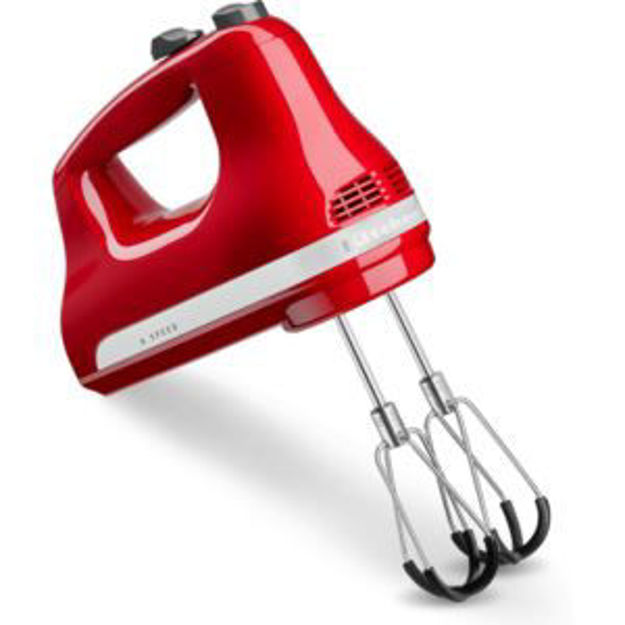 Picture of 6-Speed Hand Mixer with Flex Edge Beaters in Empire Red