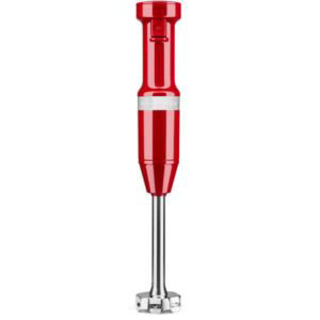 Picture of Corded Variable-Speed Immersion Blender in Empire Red with Blending Jar