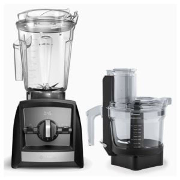 Picture of Ascent Series A2300 Blender w/ Food Processor Attachment Black