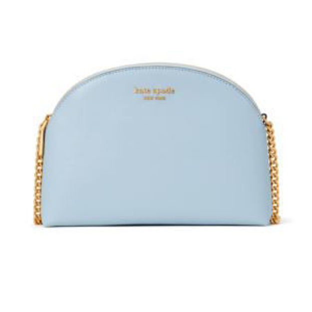 Picture of Morgan Double Zip Dome Crossbody - Harmony Blue