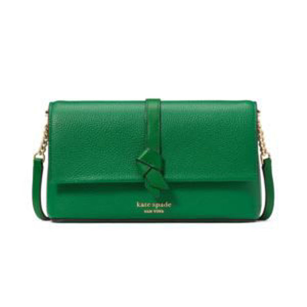 Picture of Knott Flap Crossbody - Watercress