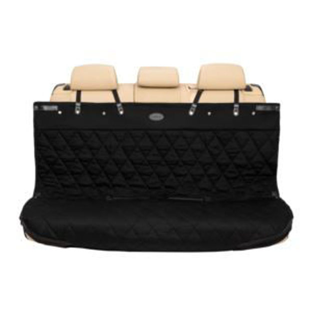 Picture of Happy Ride Quilted Bench Seat Cover Black