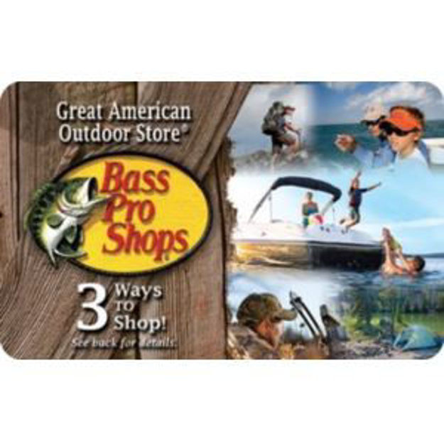 Picture of $500.00 Bass  Pro Shops eGift