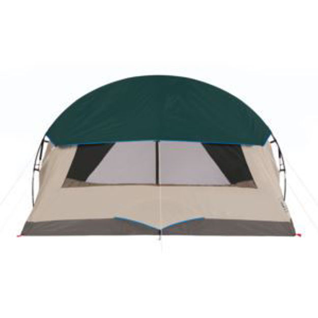 Picture of 6-Person Cabin Tent w/ Screened Porch Evergreen