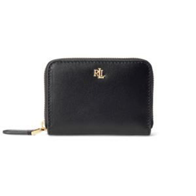 Picture of Small Zip Wallet Black