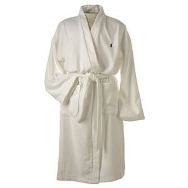 Picture of White Cotton Robe Size L/XL