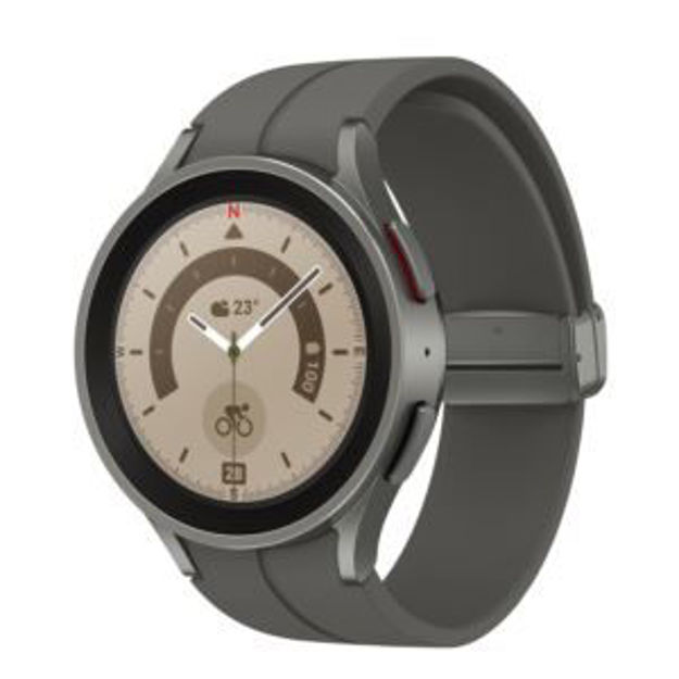 Picture of Galaxy Watch5 Pro 45mm Bluetooth Smartwatch Gray Titanium