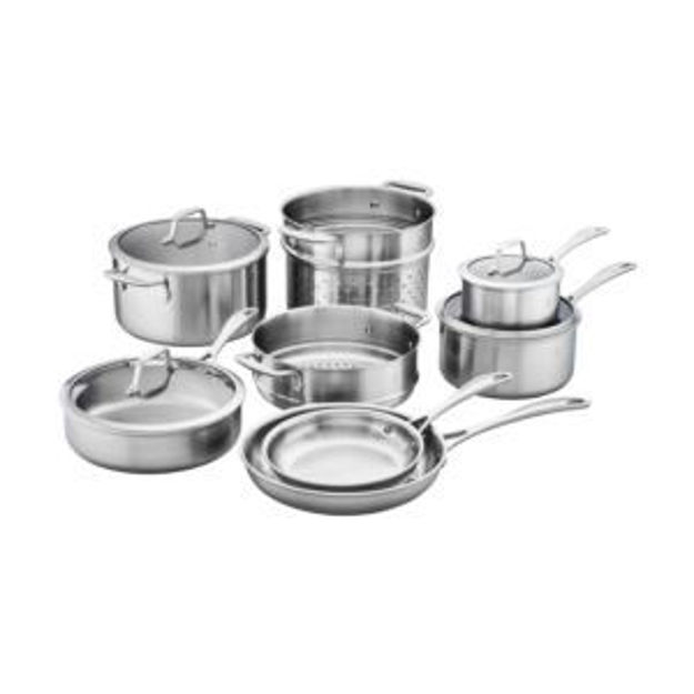 Picture of Spirit 3-Ply 12pc Stainless Steel Cookware Set