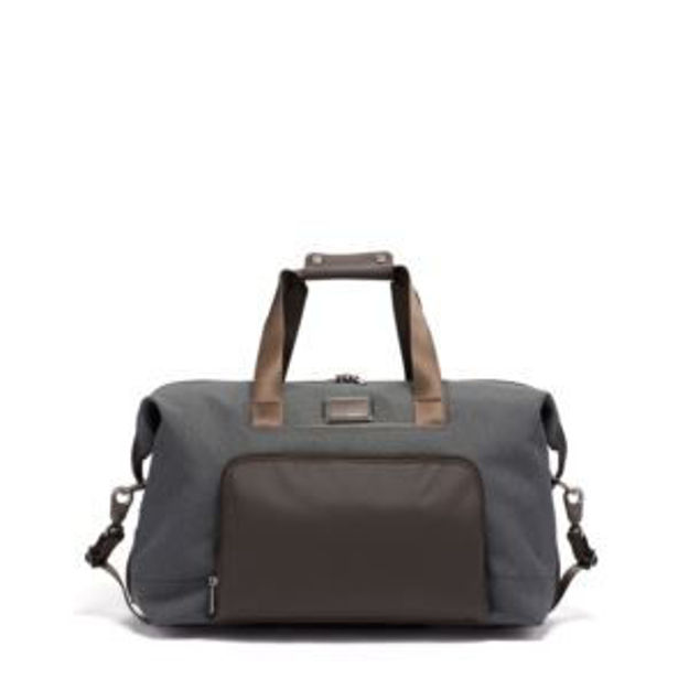 Picture of Alpha Double Expansion Travel Satchel- Anthracite