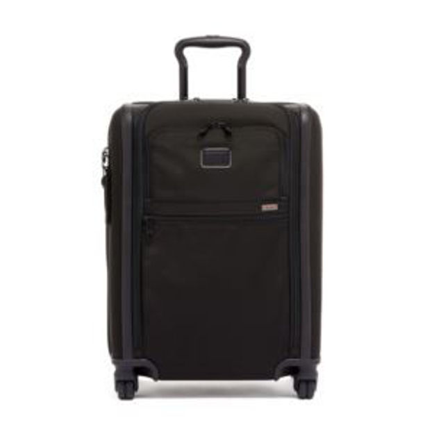 Picture of Alpha Continental Expandable 4 Wheeled Carry On- Black