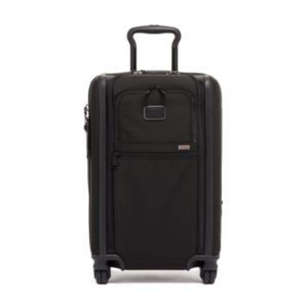 Picture of Alpha International Expandable 4 Wheeled Carry-On- Black