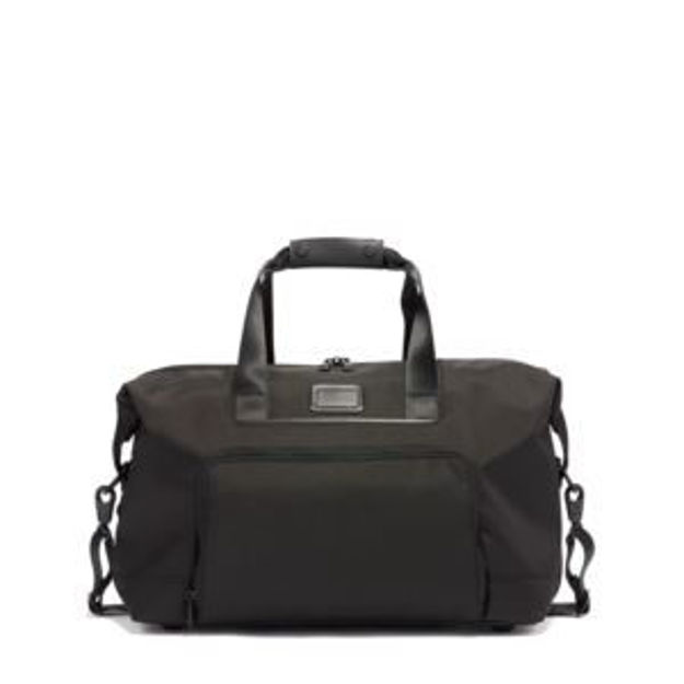 Picture of Alpha Double Expansion Travel Satchel- Black