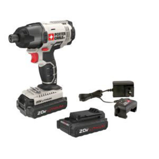 Picture of 20V MAX 1/4" Hex Head Compact Impact Driver Kit