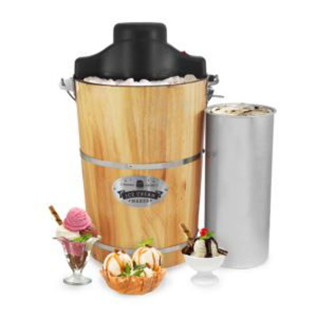 Picture of Gourmet 6qt Old-Fashioned Electric Ice Cream Maker