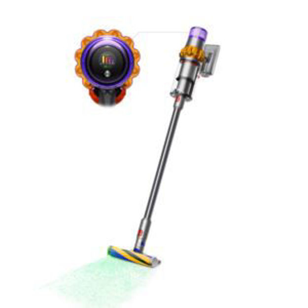 Picture of V15 Detect Cordless Vacuum Yellow/Nickel