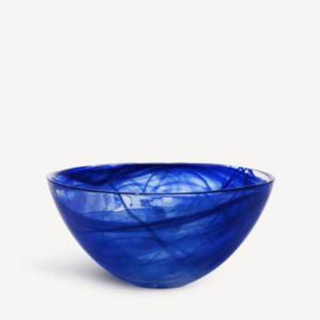 Picture of Contrast Bowl Blue/Blue Large