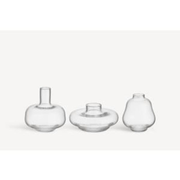 Picture of Kappa Vases Clear Mini set 3