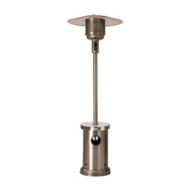Picture of Stainless Steel Patio Heater w/ LED Table