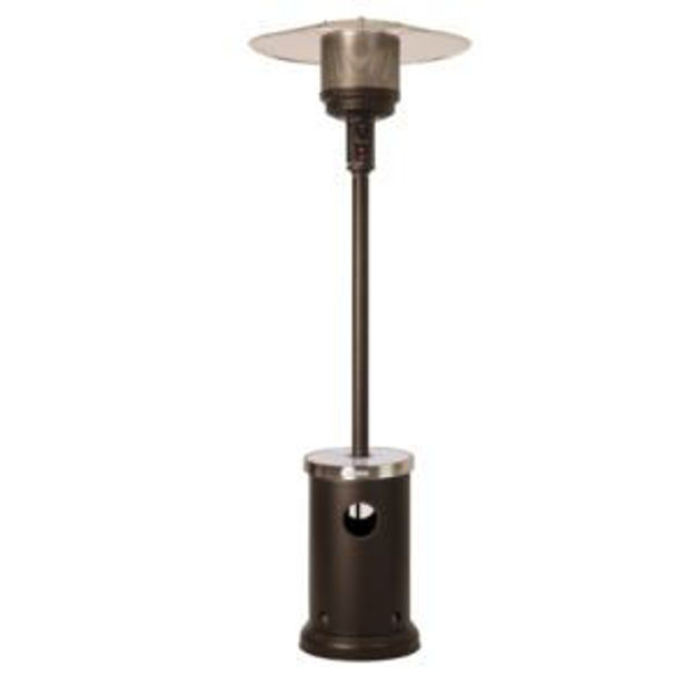 Picture of Mocha Coated Patio Heater w/ LED Table