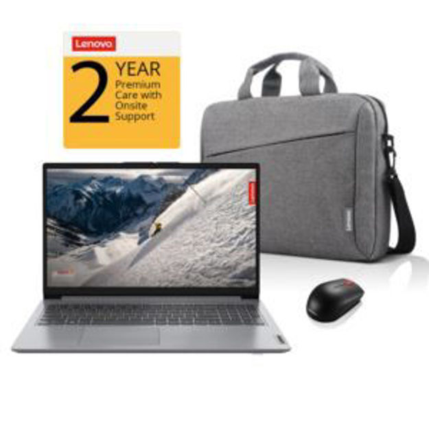 Picture of Lenovo 15.6 inch Idea Pad, Case, Mouse, 2yr Premium Care Onsite