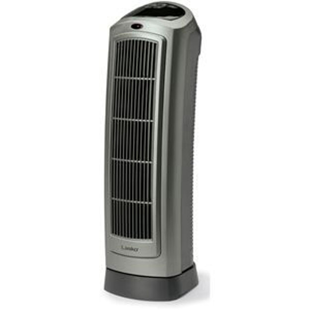 Picture of 23 In. Digital Ceramic Tower Heater with Save-Smart Technology and Remote Control, Gray