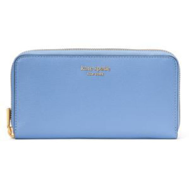 Picture of Morgan Zip Around Continental Wallet - Kingfisher Blue