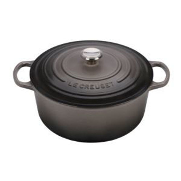 Picture of 9qt Signature Cast Iron Round Dutch Oven Oyster