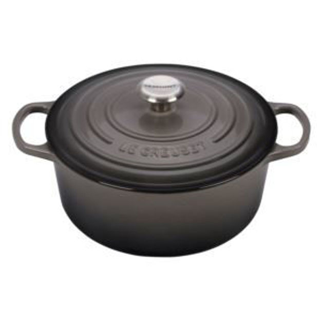Picture of 5.5qt Signature Cast Iron Round Dutch Oven Oyster
