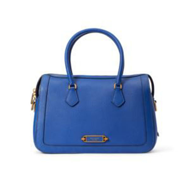 Picture of Gramercy Medium Satchel - Blueberry