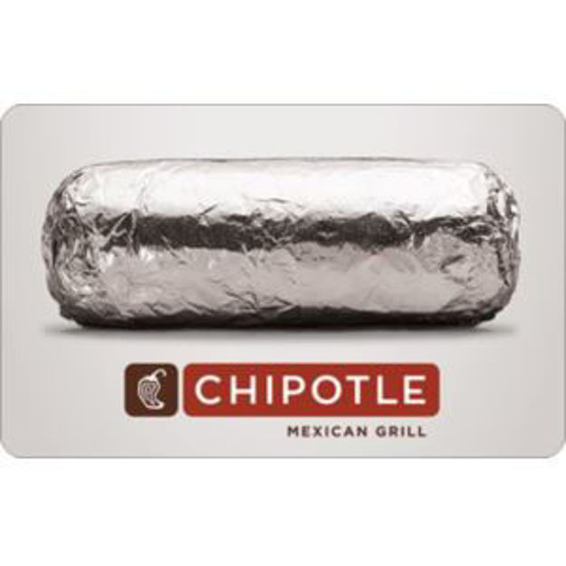 Picture of $75.00 Chipotle Mexican Grill eGift