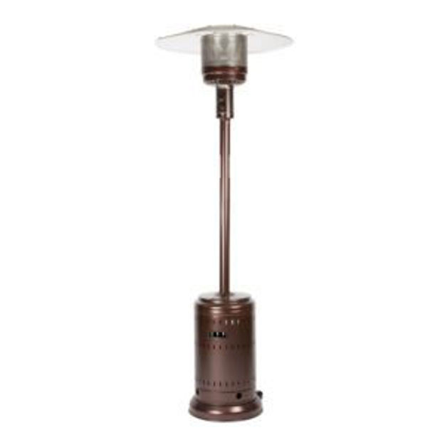 Picture of Aged Chestnut Finish Patio Heater