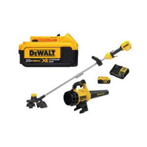 Picture of 20V MAX String Trimmer & Blower Combo Kit w/ Extra Battery Pack