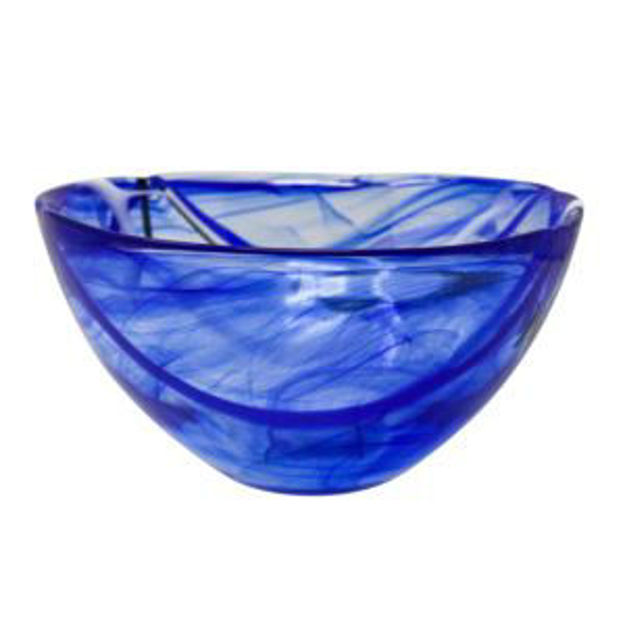 Picture of Contrast Bowl Blue Large