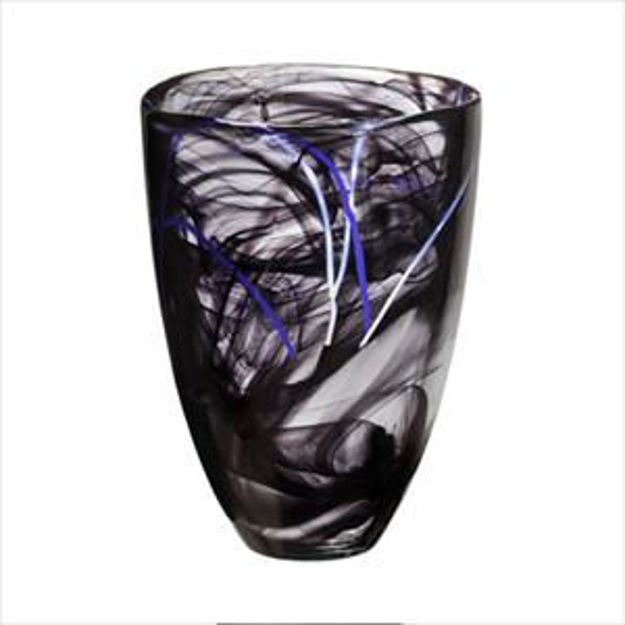 Picture of Contrast Vase Black