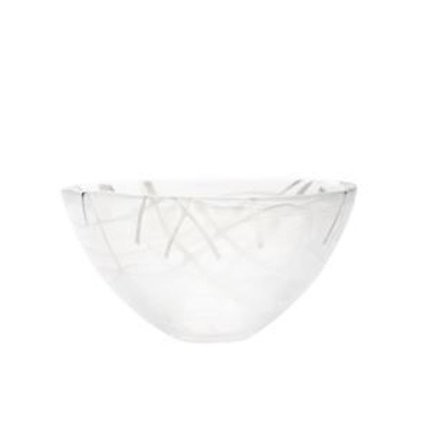 Picture of Contrast Bowl White/White Medium