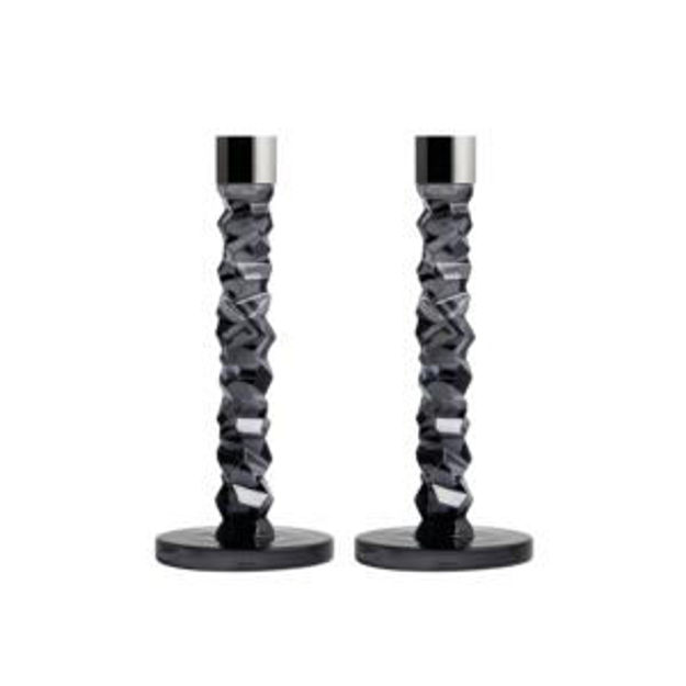 Picture of Carat Candlestick Grey set 2