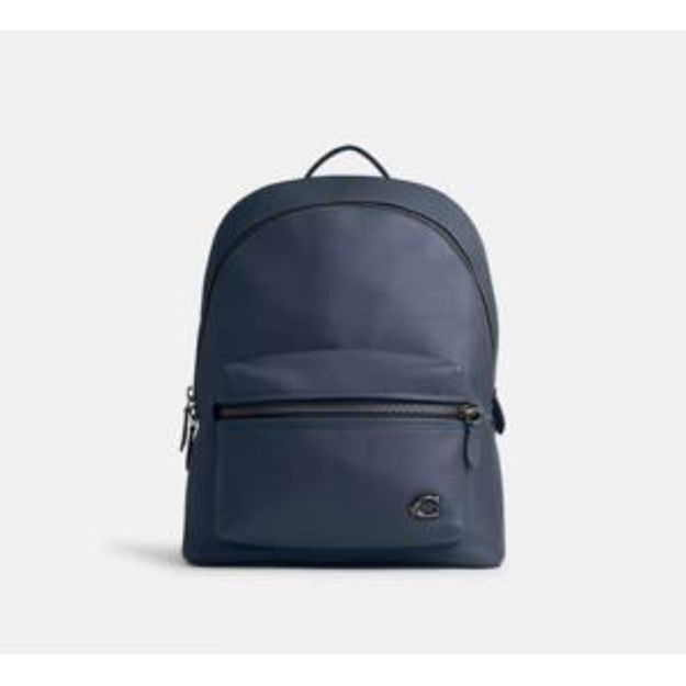 Picture of Men's Charter Backpack - Pebble Leather/Denim